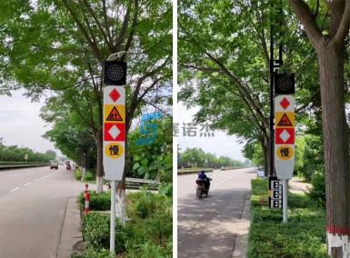 陜西省渭南市太陽能道口警示標(biāo)項(xiàng)目