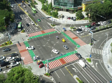 西安市主干路（咸寧路、明光路）微改造